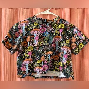 NOOWORKS Mushroom Crop Top